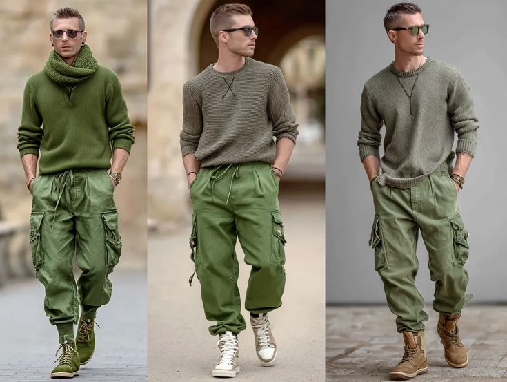 9 Stylish Mens Clothing Ideas in Olive Green for Casual Vibes • ArtFasad