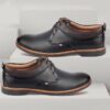 Men’s Formal Lace-Up Oxford Shoes – Stylish & Comfortable Office Wear for Daily and Party Use