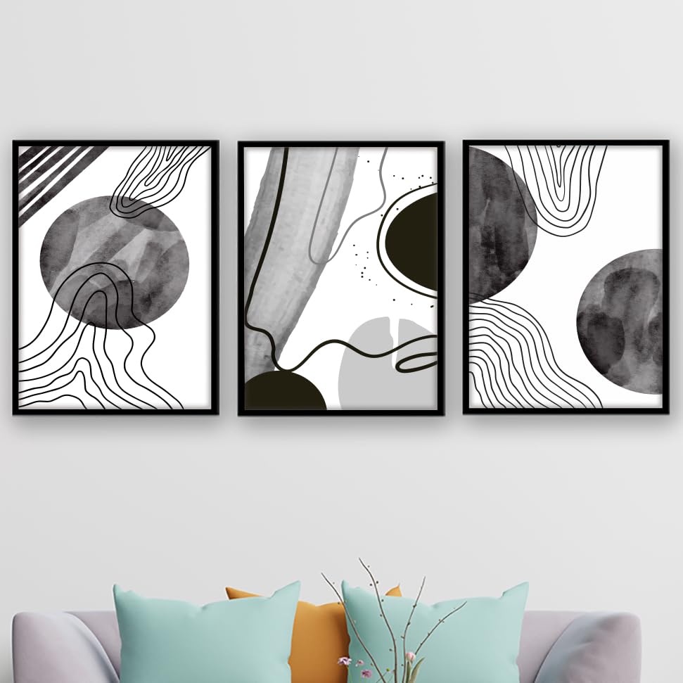 black and white art