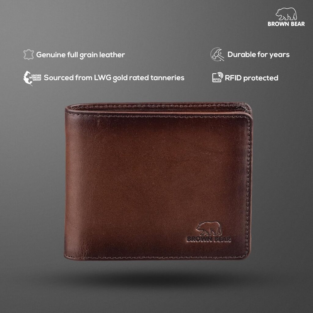 brown bear wallet