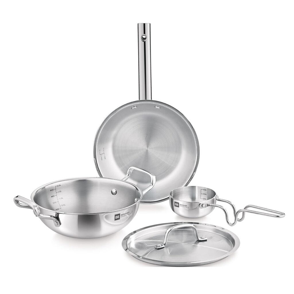cookware set steel