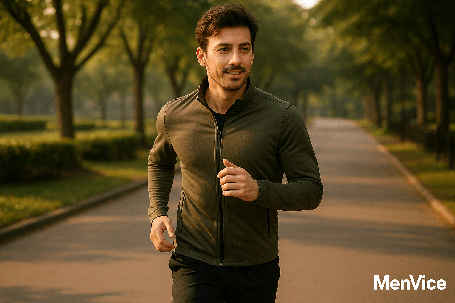 How to Stay Active When Work Owns Your Week 1 man running outside