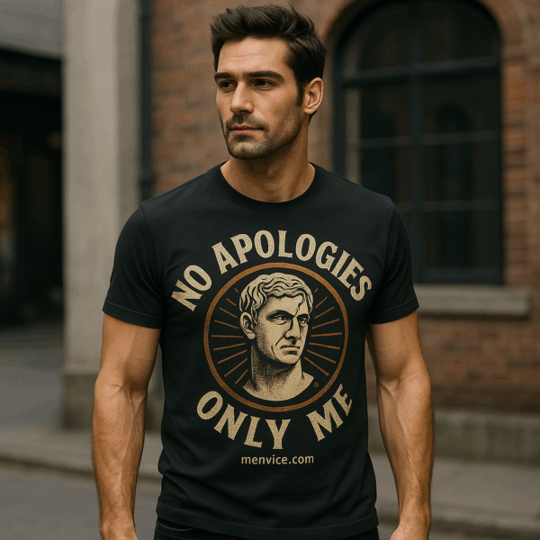 no apologies 1 No Apologies, Only Me – Limited Edition MenVice T-Shirt (50 Pieces Only)