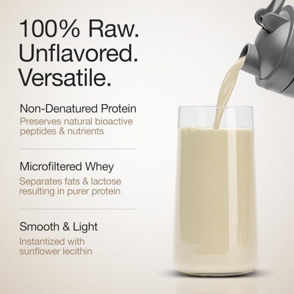 Whey Protein Concentrate – 27g Protein, BCAAs, Probiotics & Digestive Enzymes for Clean Muscle Recovery
