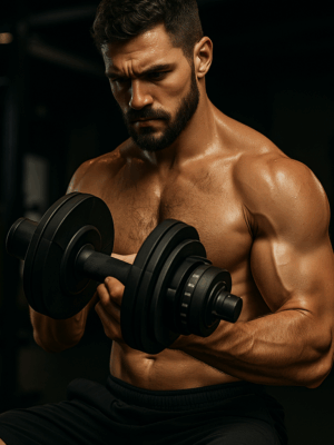 Lifelong Adjustable Dumbbell – 1.5kg to 16kg Weight Adjustment, Iron Weights for Home Gym