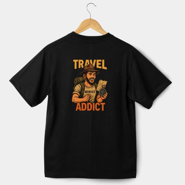 1 Travel Addict - MENVICE Addiction Series T-Shirt