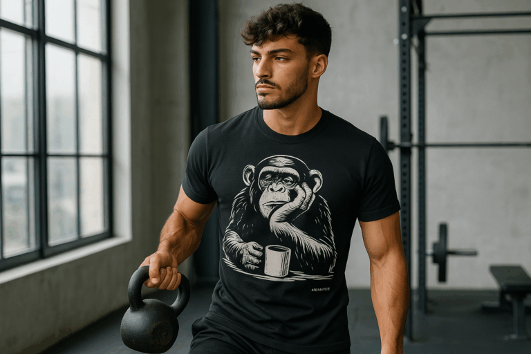 man in gym